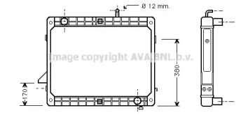 Теплообменник AVA QUALITY COOLING ME2123