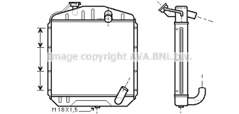 Теплообменник AVA QUALITY COOLING ME2130