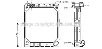 Теплообменник AVA QUALITY COOLING ME2161