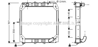 Теплообменник AVA QUALITY COOLING ME2165