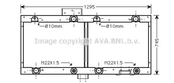 Теплообменник AVA QUALITY COOLING ME2228