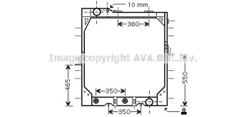 Теплообменник AVA QUALITY COOLING MEA2195