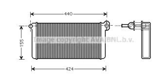 Теплообменник AVA QUALITY COOLING MEA6192