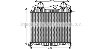 Теплообменник AVA QUALITY COOLING MN4017