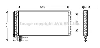 Конденсатор AVA QUALITY COOLING MN5012