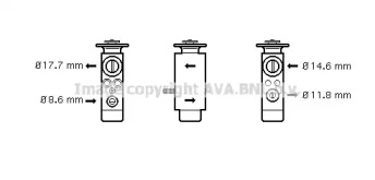 Клапан AVA QUALITY COOLING MS1094