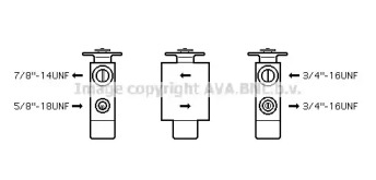 Клапан AVA QUALITY COOLING MS1113