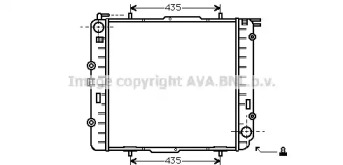 Теплообменник AVA QUALITY COOLING MS2038