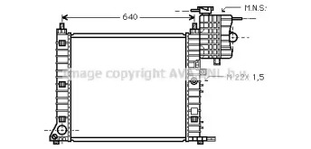 Теплообменник AVA QUALITY COOLING MS2213