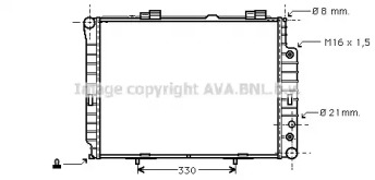 Теплообменник AVA QUALITY COOLING MS2214