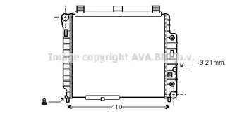 Теплообменник AVA QUALITY COOLING MS2238