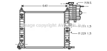 Теплообменник AVA QUALITY COOLING MS2243