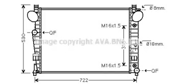 Теплообменник AVA QUALITY COOLING MS2301