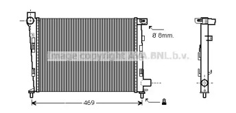 Теплообменник AVA QUALITY COOLING MS2310