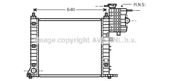 Теплообменник AVA QUALITY COOLING MS2348