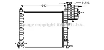 Теплообменник AVA QUALITY COOLING MS2349