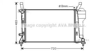 Теплообменник AVA QUALITY COOLING MS2363