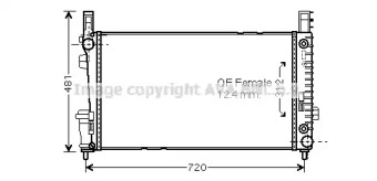 Теплообменник AVA QUALITY COOLING MS2364