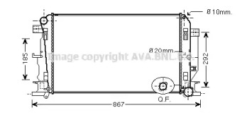 Теплообменник AVA QUALITY COOLING MS2402