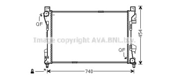 Теплообменник AVA QUALITY COOLING MS2463