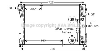 Теплообменник AVA QUALITY COOLING MS2475