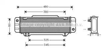 Теплообменник AVA QUALITY COOLING MS3012