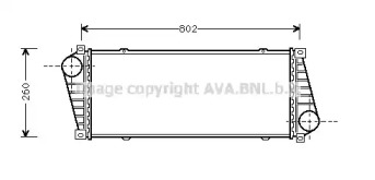 Теплообменник AVA QUALITY COOLING MS4217