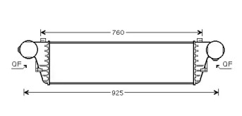 Теплообменник AVA QUALITY COOLING MS4380