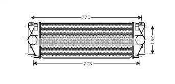 Теплообменник AVA QUALITY COOLING MS4396