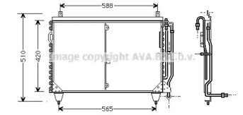 Конденсатор AVA QUALITY COOLING MS5199