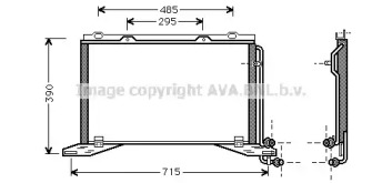 Конденсатор AVA QUALITY COOLING MS5222