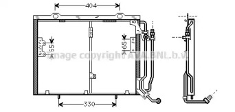 Конденсатор AVA QUALITY COOLING MS5245