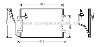 Конденсатор AVA QUALITY COOLING MS5330