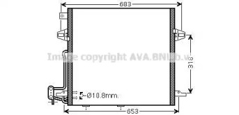 Конденсатор AVA QUALITY COOLING MS5406D