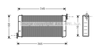 Теплообменник AVA QUALITY COOLING MS6109