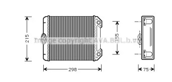 Теплообменник AVA QUALITY COOLING MS6171