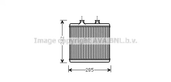 Теплообменник AVA QUALITY COOLING MS6472