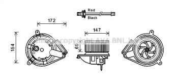 Электродвигатель AVA QUALITY COOLING MS8617