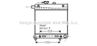 Теплообменник AVA QUALITY COOLING MSA2150