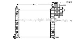 Теплообменник AVA QUALITY COOLING MSA2216