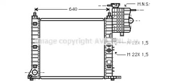 Теплообменник AVA QUALITY COOLING MSA2218