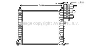 Теплообменник AVA QUALITY COOLING MSA2349