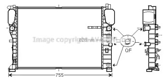 Теплообменник AVA QUALITY COOLING MSA2459