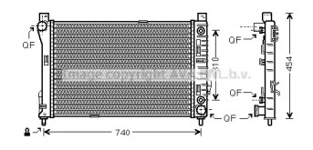 Теплообменник AVA QUALITY COOLING MSA2464