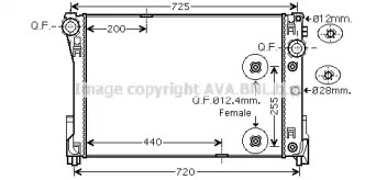 Теплообменник AVA QUALITY COOLING MSA2491