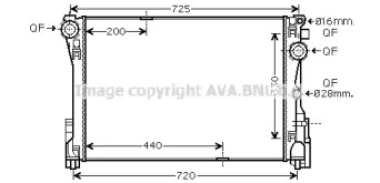 Теплообменник AVA QUALITY COOLING MSA2575