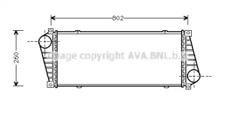 Теплообменник AVA QUALITY COOLING MSA4217