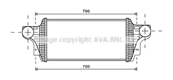 Теплообменник AVA QUALITY COOLING MSA4549