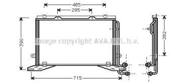 Конденсатор AVA QUALITY COOLING MSA5268