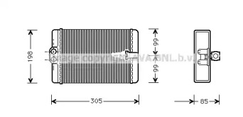 Теплообменник AVA QUALITY COOLING MSA6250